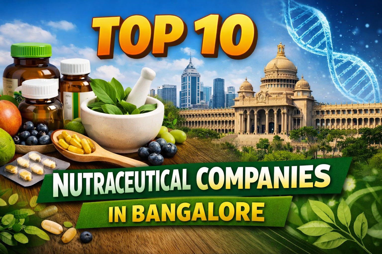 Top 10 Nutraceutical Companies In Bangalore