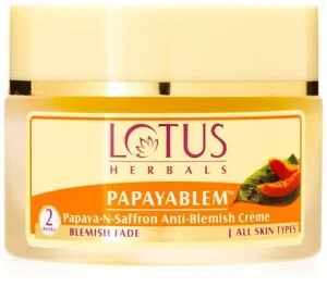 Top 10 Dark Spot Removal Creams in India Papayablem by Lotus Herbals