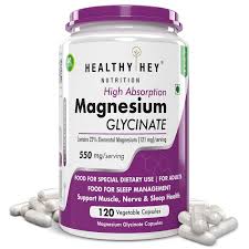 HealthyHey Nutrition High Absorption Magnesium Glycinate