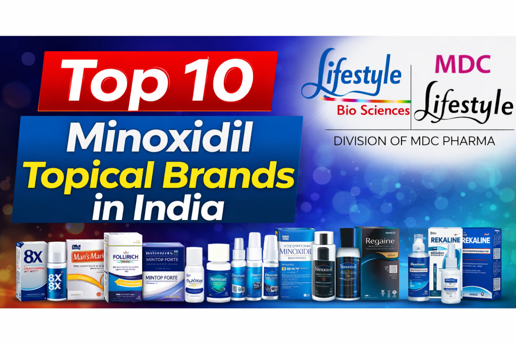 Top 10 Minoxidil Topical Brands in India