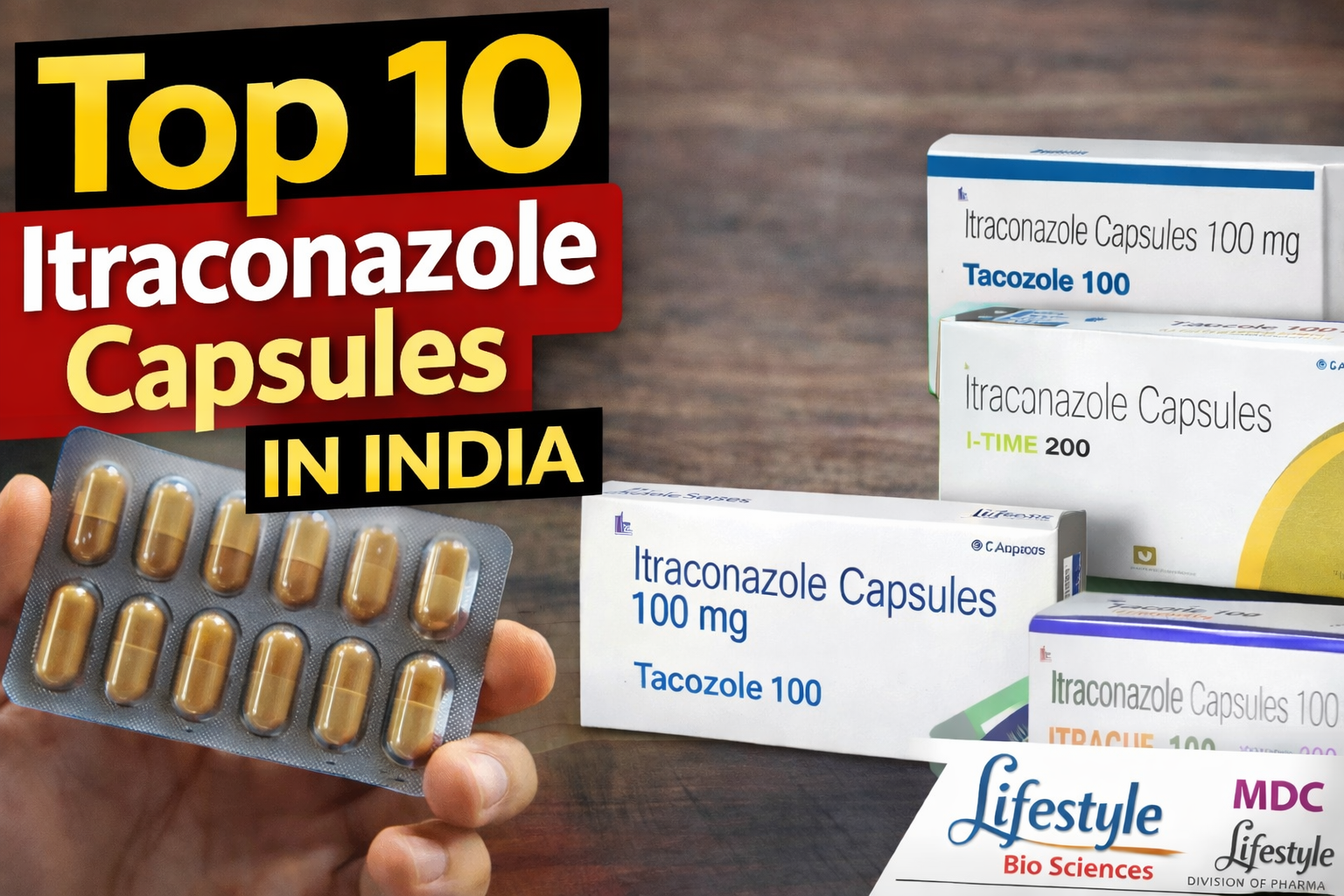 Top 10 Itraconazole Capsules in India