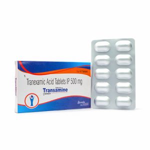 Transamine Tablets 500mg | Top 15 Tranexamic Acid Tablets in India | Lifestle Biosciences Dermacare 
