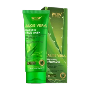 Aloe Vera Face Wash Collection from Leading Indian Brands