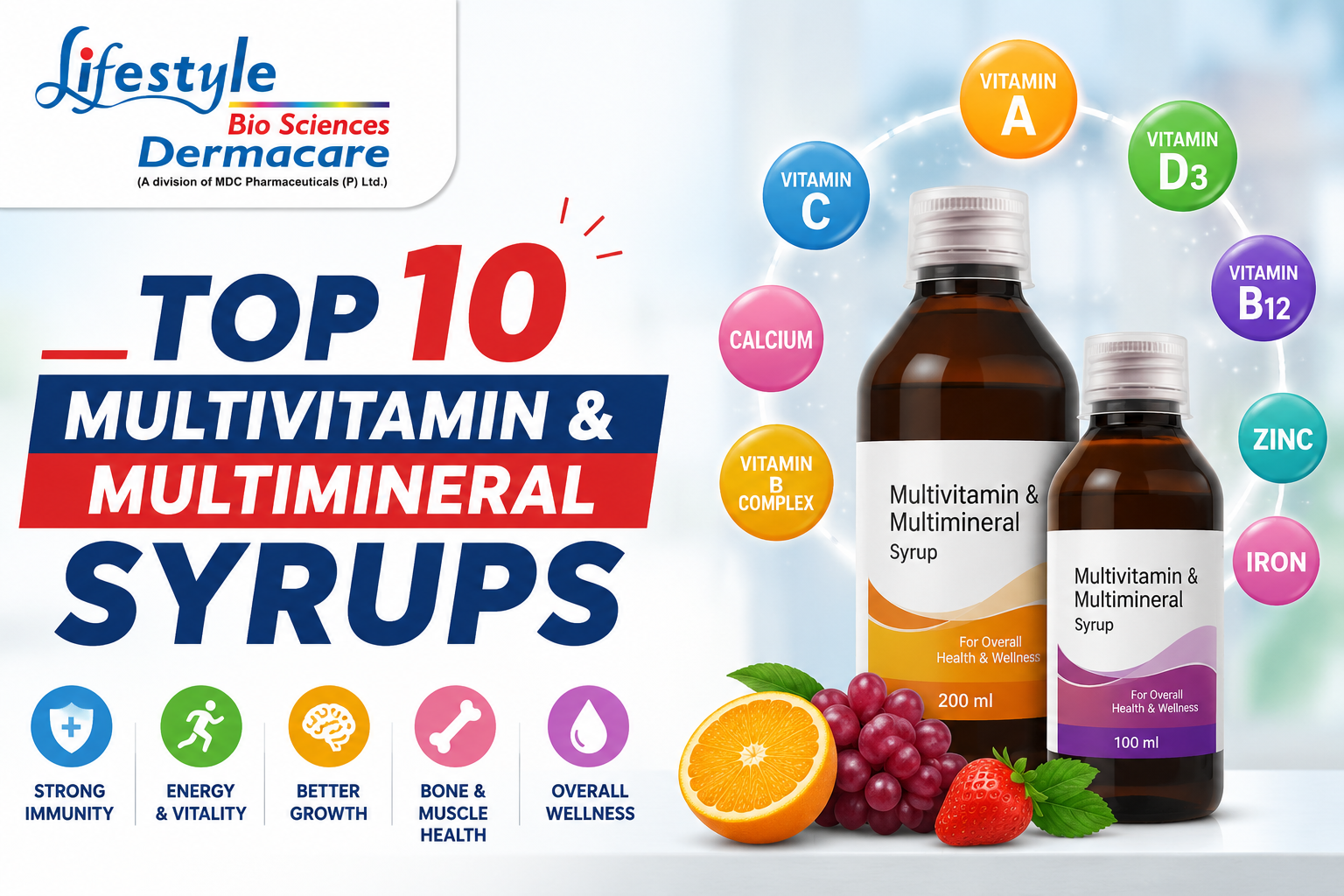 Top 10 Multivitamin & Multimineral Syrups
